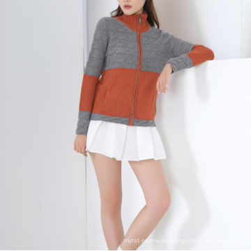 17PKCS231 2017 knit wool cashmere knitted dama suéter